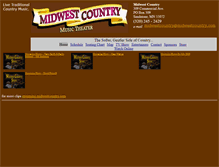 Tablet Screenshot of midwestcountry.com